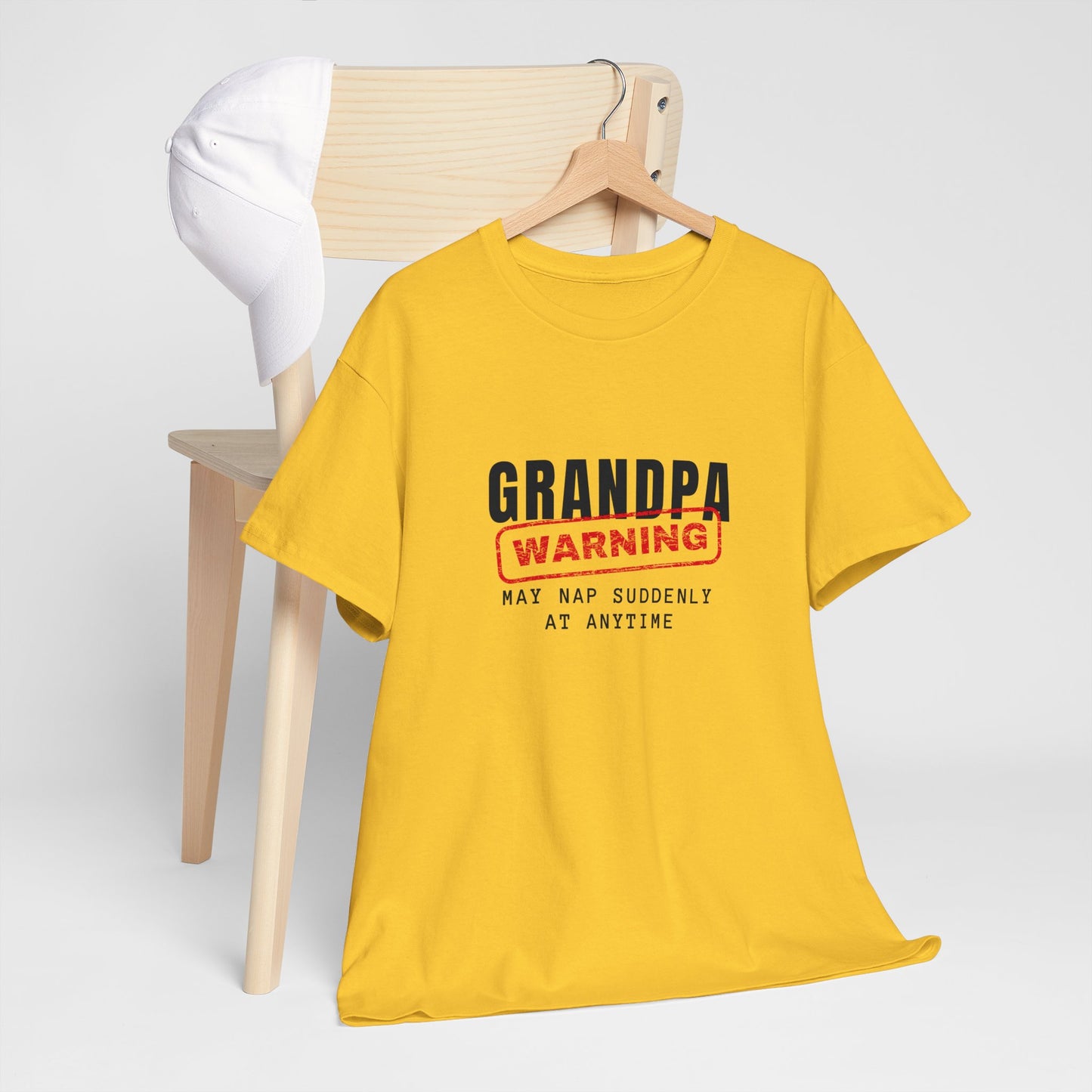 Grandpa Warning May Nap Suddenly At Anytime