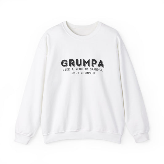 Crewneck: Grumpa Like A Regular Grandpa Only Grumpier
