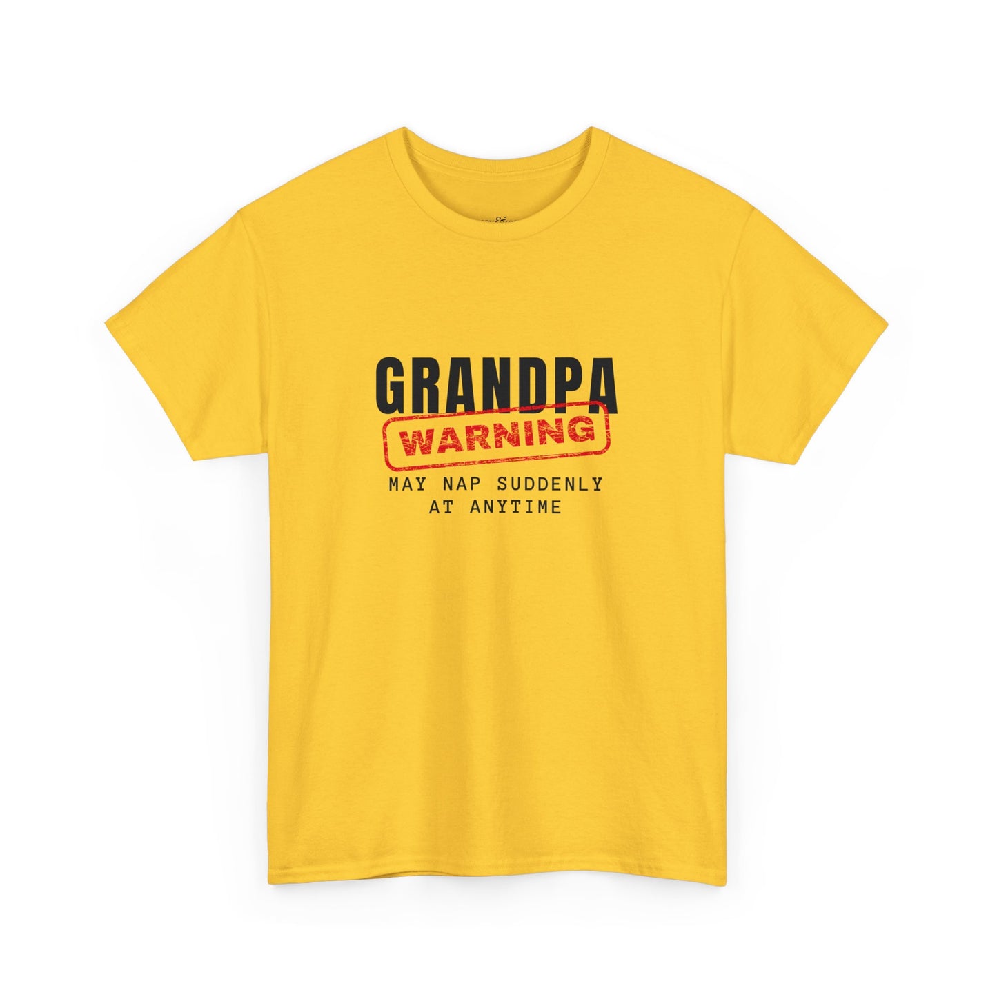 Grandpa Warning May Nap Suddenly At Anytime
