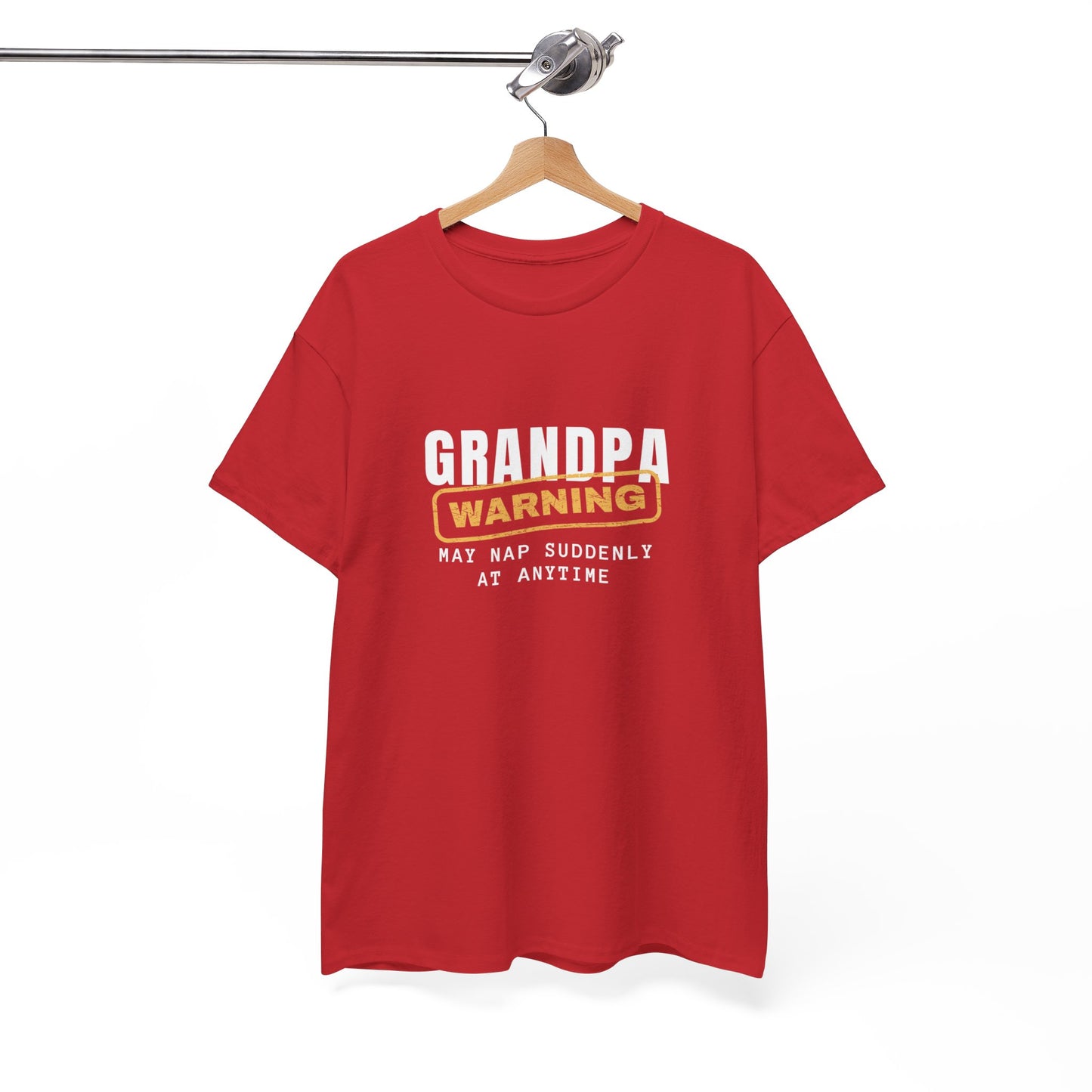 Grandpa Warning May Nap Suddenly At Anytime