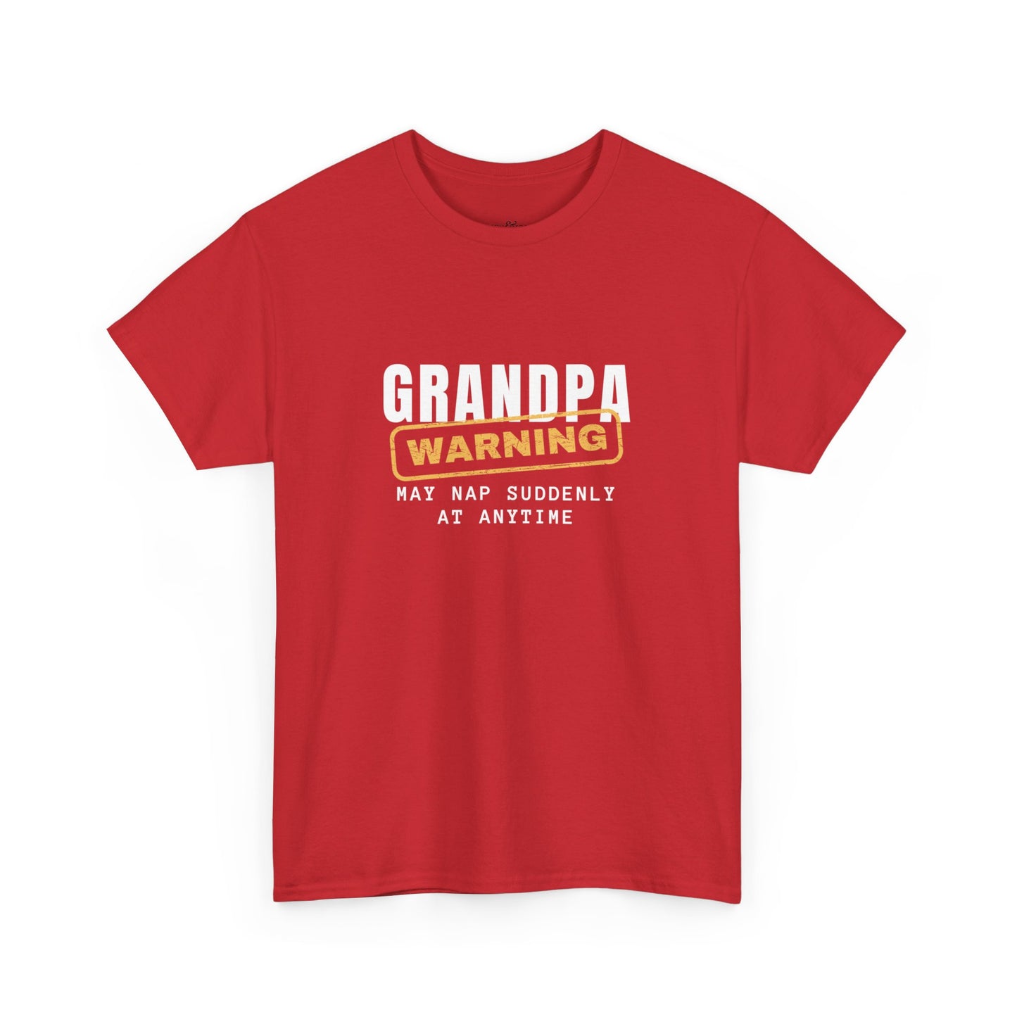 Grandpa Warning May Nap Suddenly At Anytime