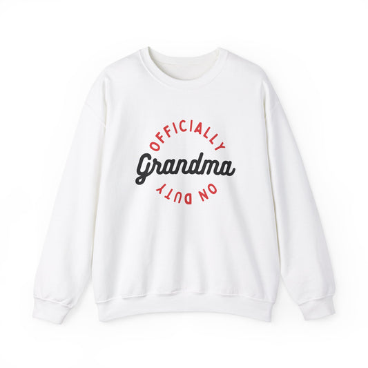 Crewneck: Official Grandma On Duty