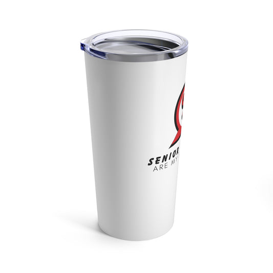 Tumbler 20oz: Senior discount? Yes, please!