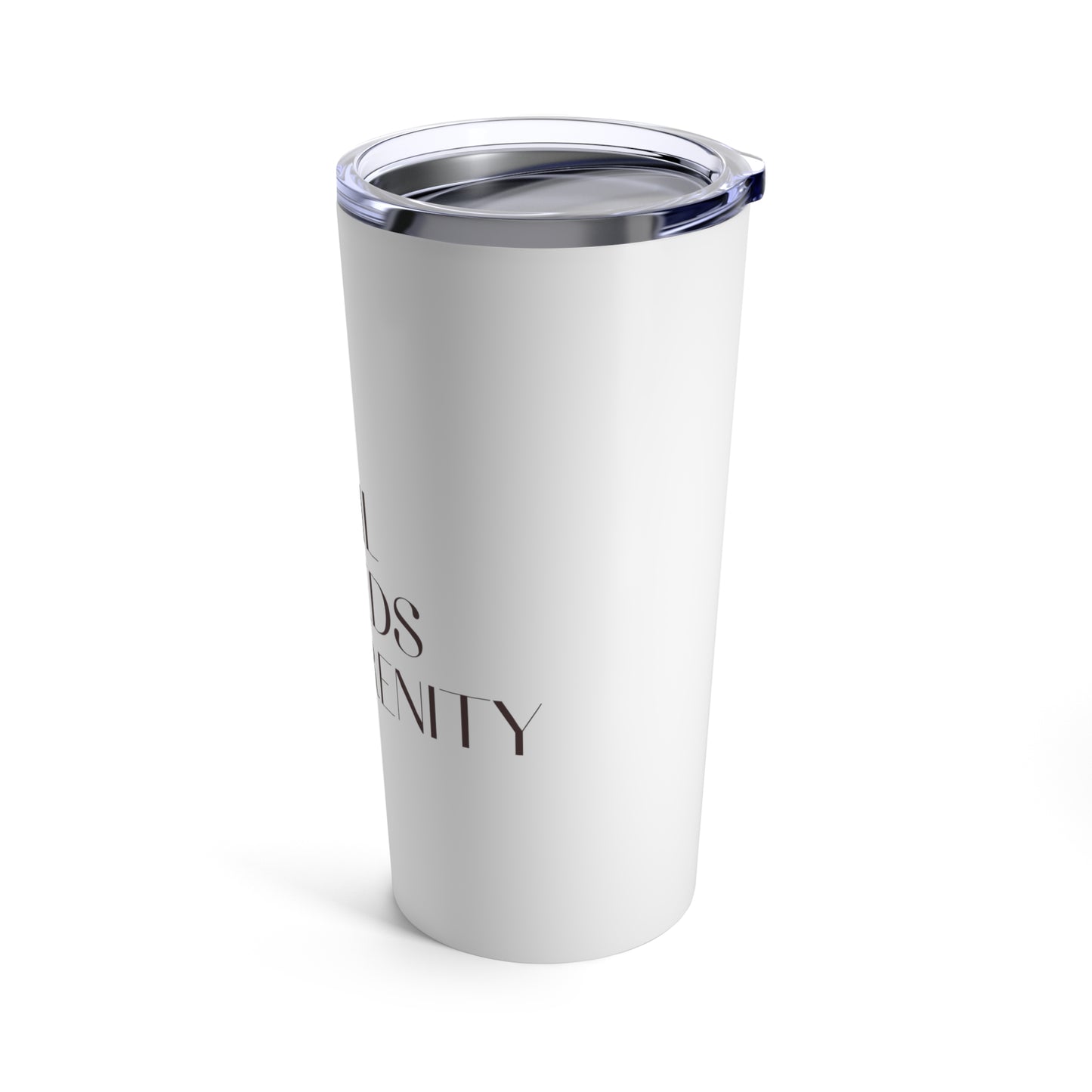 Tumbler 20oz: Soil, Seeds, And Serenity V2