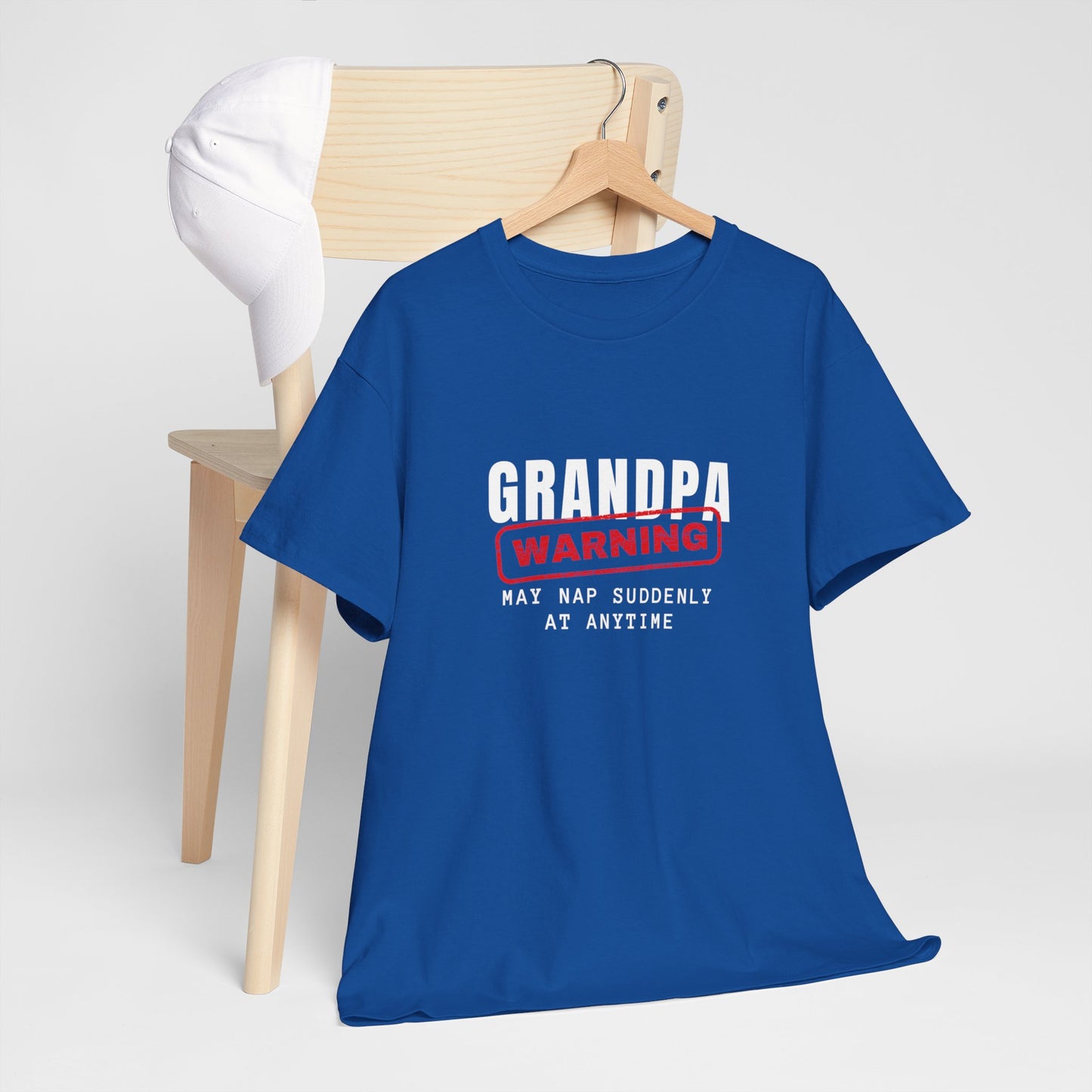Grandpa Warning May Nap Suddenly At Anytime
