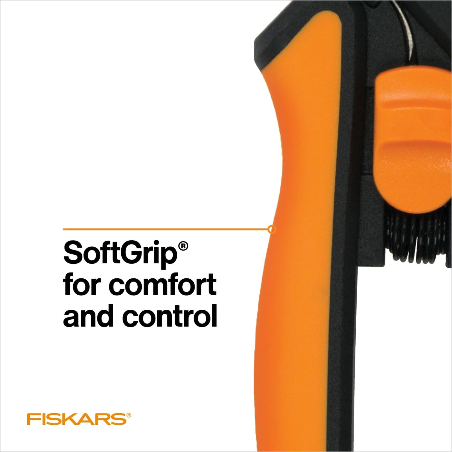 Fiskars 6" Pruning Scissors for Flower Stems, Herbs, Buds, and Small Plants