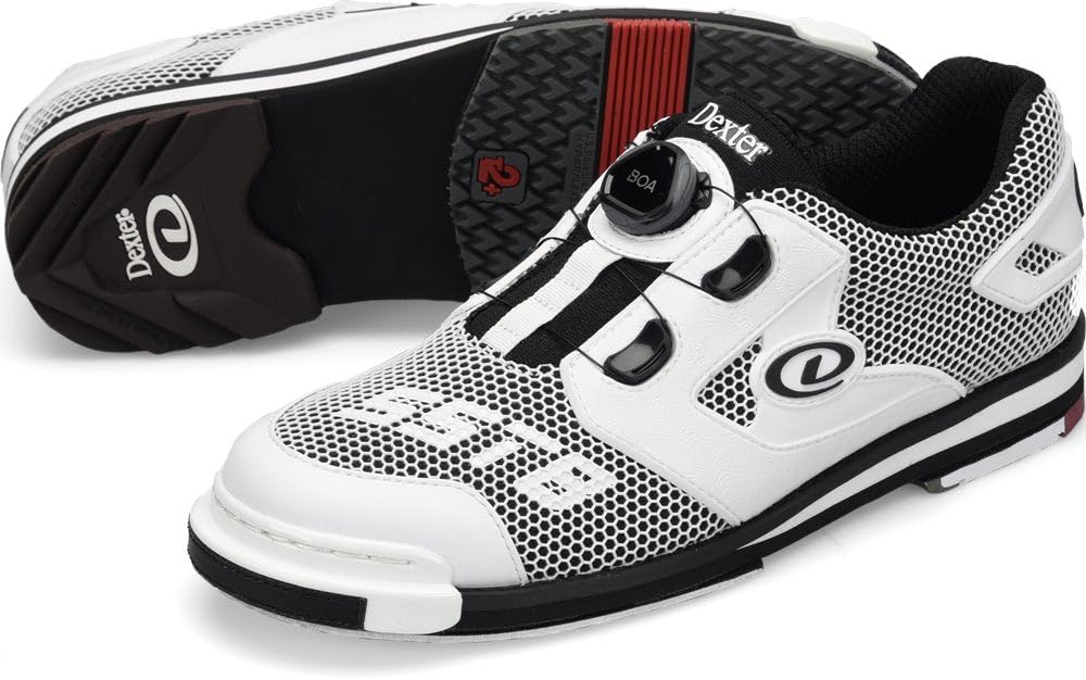 Dexter Mens Bowling ShoeDexter Mens SST 8 Power Frame BOA Bowling Shoes - - Wide