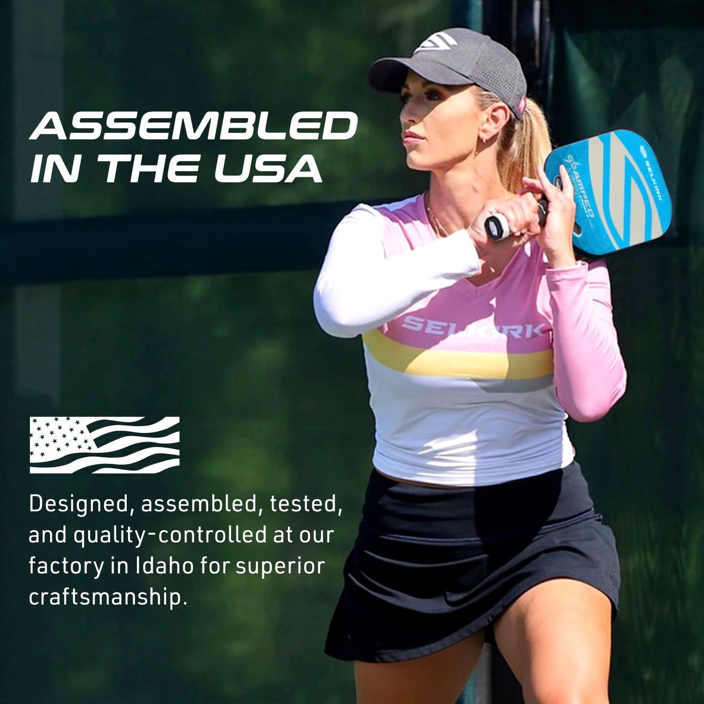 Selkirk Sport Amped Pickleball Paddle | Amped Pro Fiberglass Pickleball Paddle