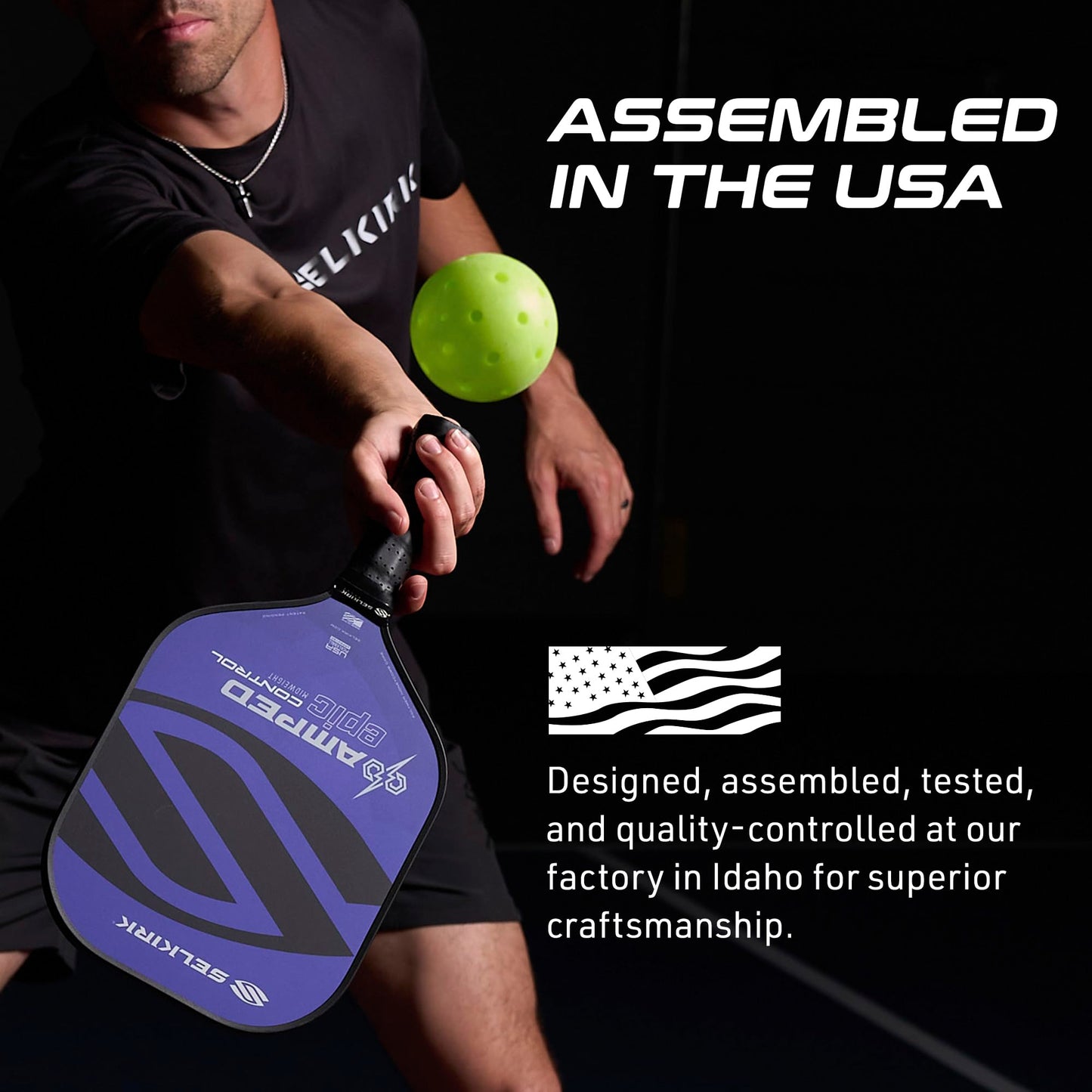 Selkirk Sport Amped Pickleball Paddle | Amped Pro Fiberglass Pickleball Paddle