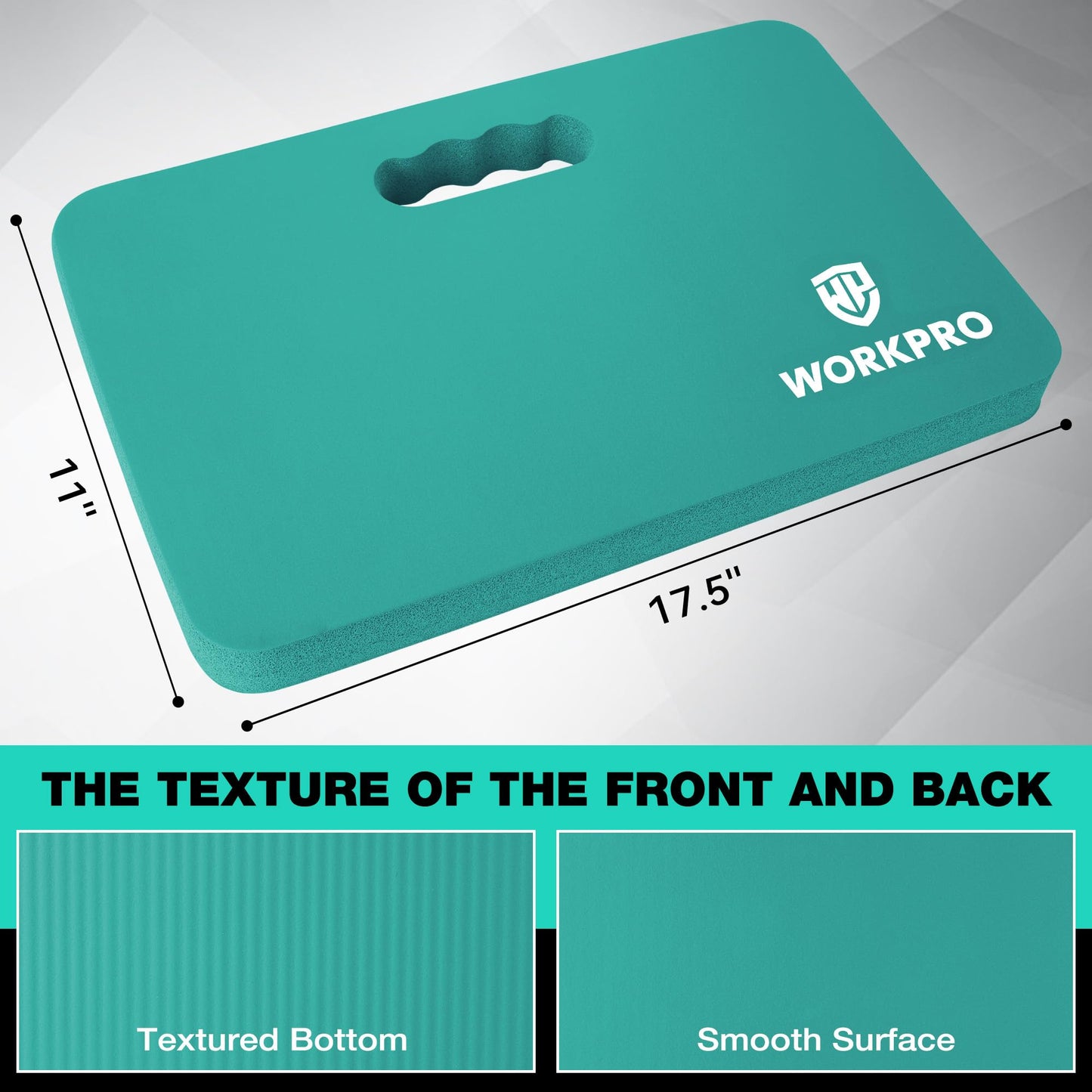 WORKPRO Extra Thick Kneeling Pad, 2-Pack