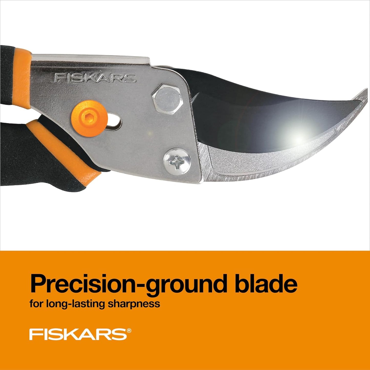 Fiskars Bypass Pruning Shears, 5/8-Inch Cut Capacity