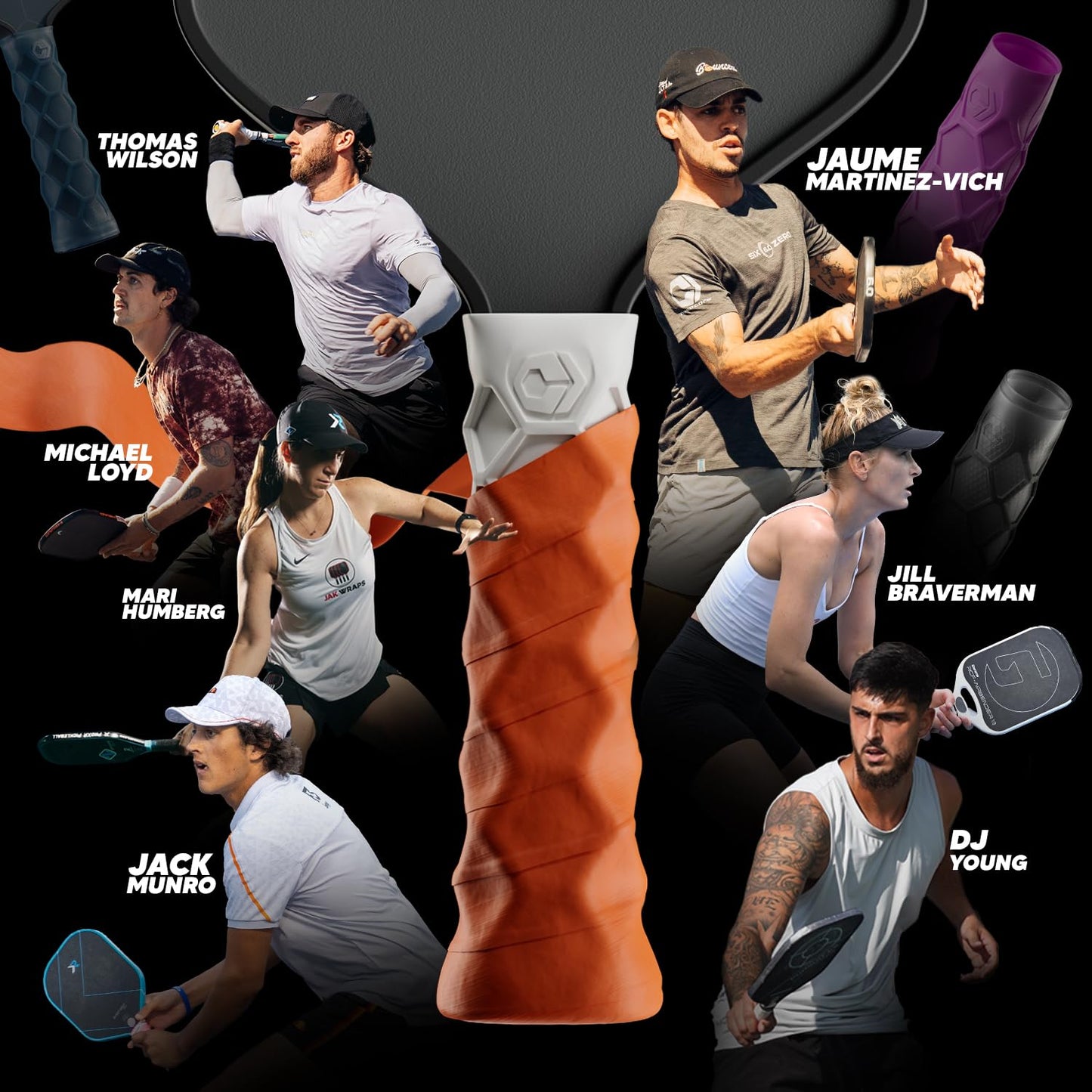 Pickleball Paddle Grip - 5.25in - Regular Feel