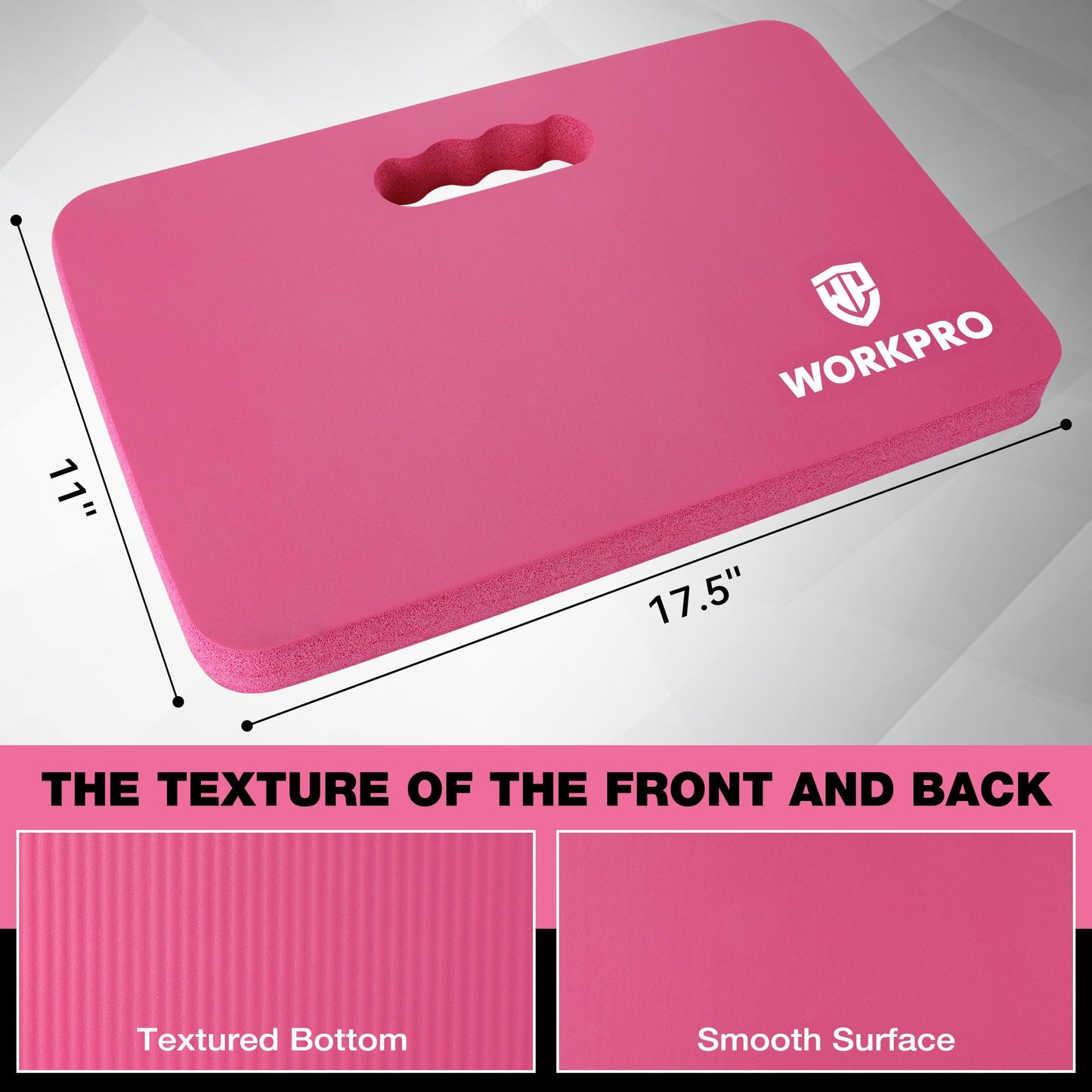 WORKPRO Extra Thick Kneeling Pad, 2-Pack