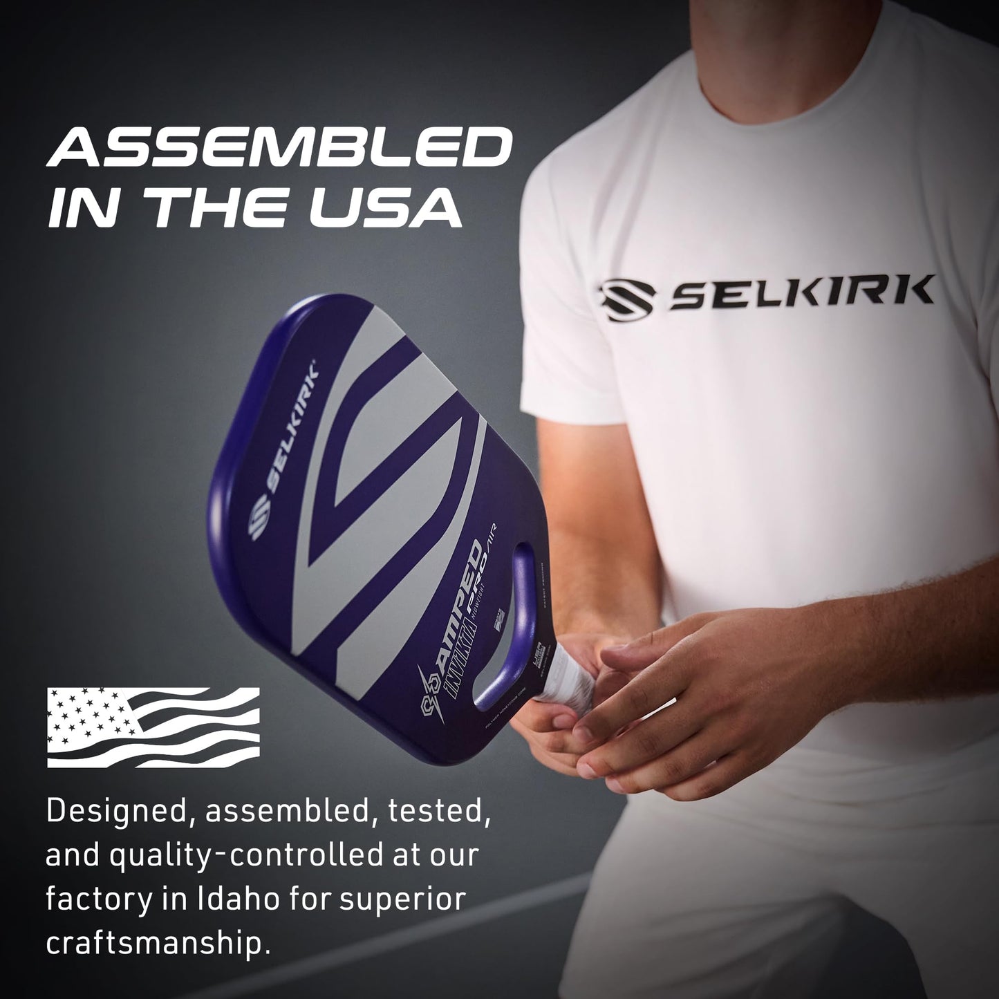 Selkirk Sport Amped Pickleball Paddle | Amped Pro Fiberglass Pickleball Paddle