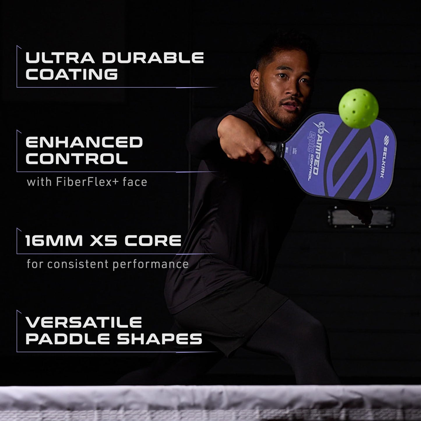 Selkirk Sport Amped Pickleball Paddle | Amped Pro Fiberglass Pickleball Paddle