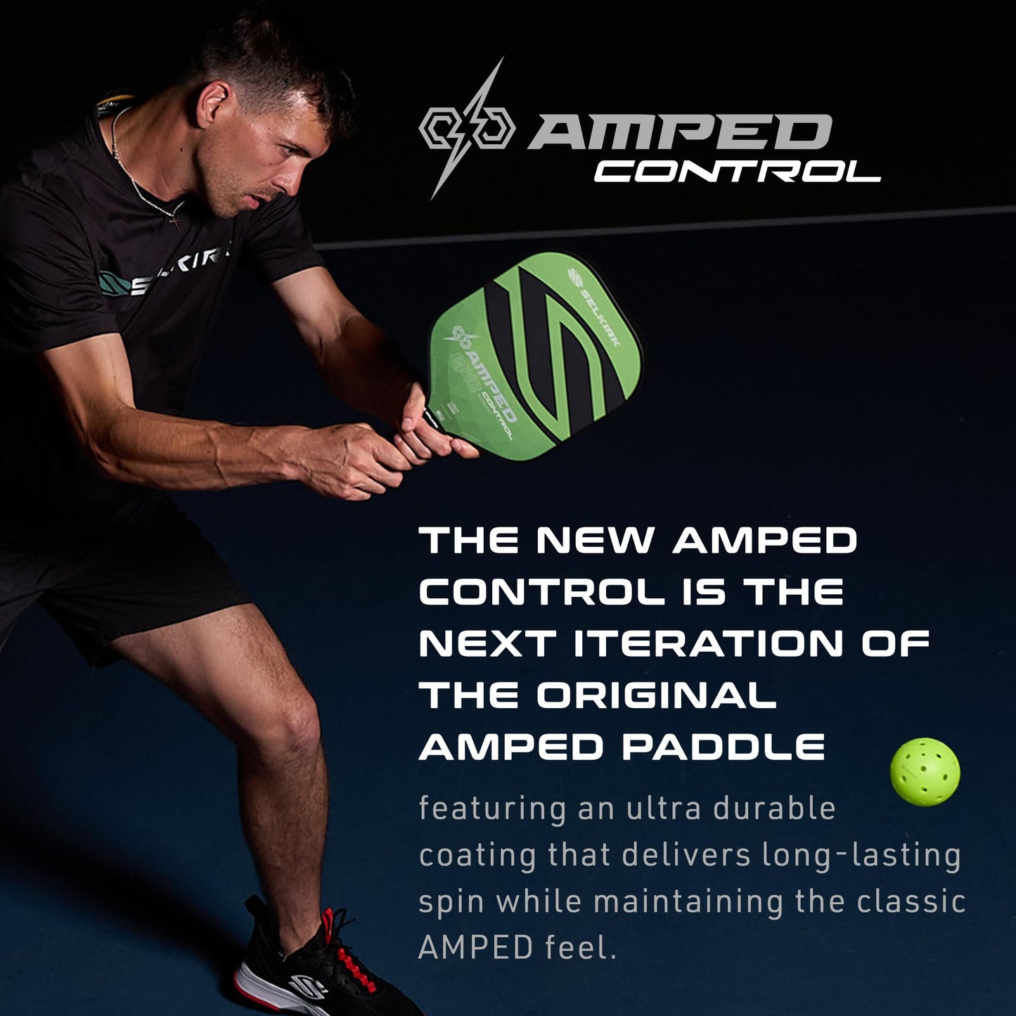 Selkirk Sport Amped Pickleball Paddle | Amped Pro Fiberglass Pickleball Paddle