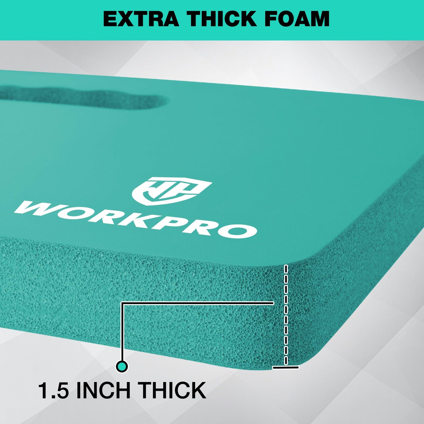 WORKPRO Extra Thick Kneeling Pad, 2-Pack