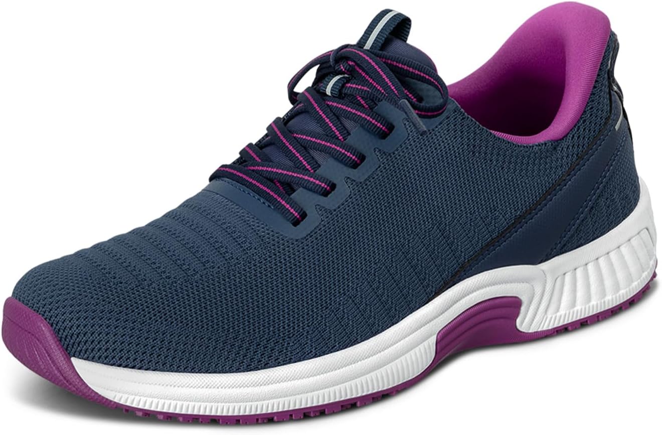 Orthofeet Women's Orthopedic Knit Kita Hands-Free Sneakers