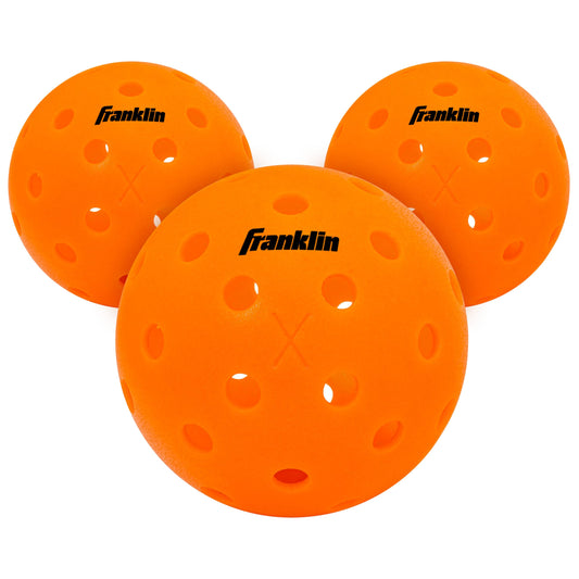 Franklin Sports X-40 Outdoor Pickleballs - Official Ball of USA Pickleball, APP Tour + US Open - Regulation Size