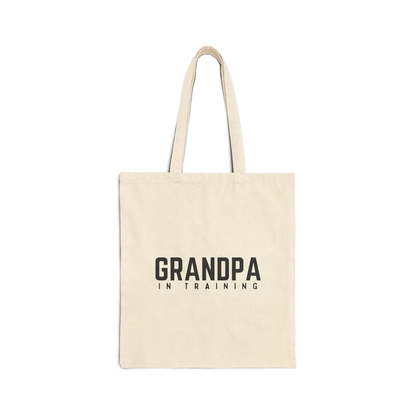 Cotton Tote Bag: Grandpa In Training