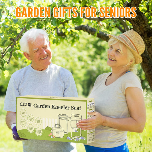 Garden Kneeler and Seat, Wider and Thicker Kneeling Pad