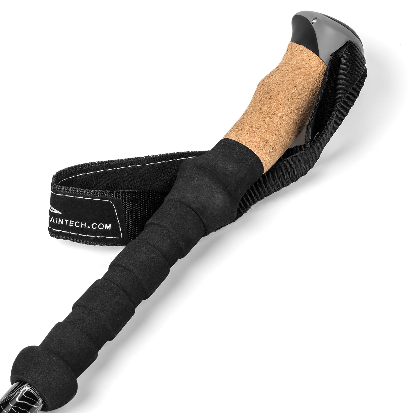 Cascade Mountain Tech Lightweight Aircraft-Grade Aluminum Trekking Poles with Extended Down Grip Plus Tip Kit