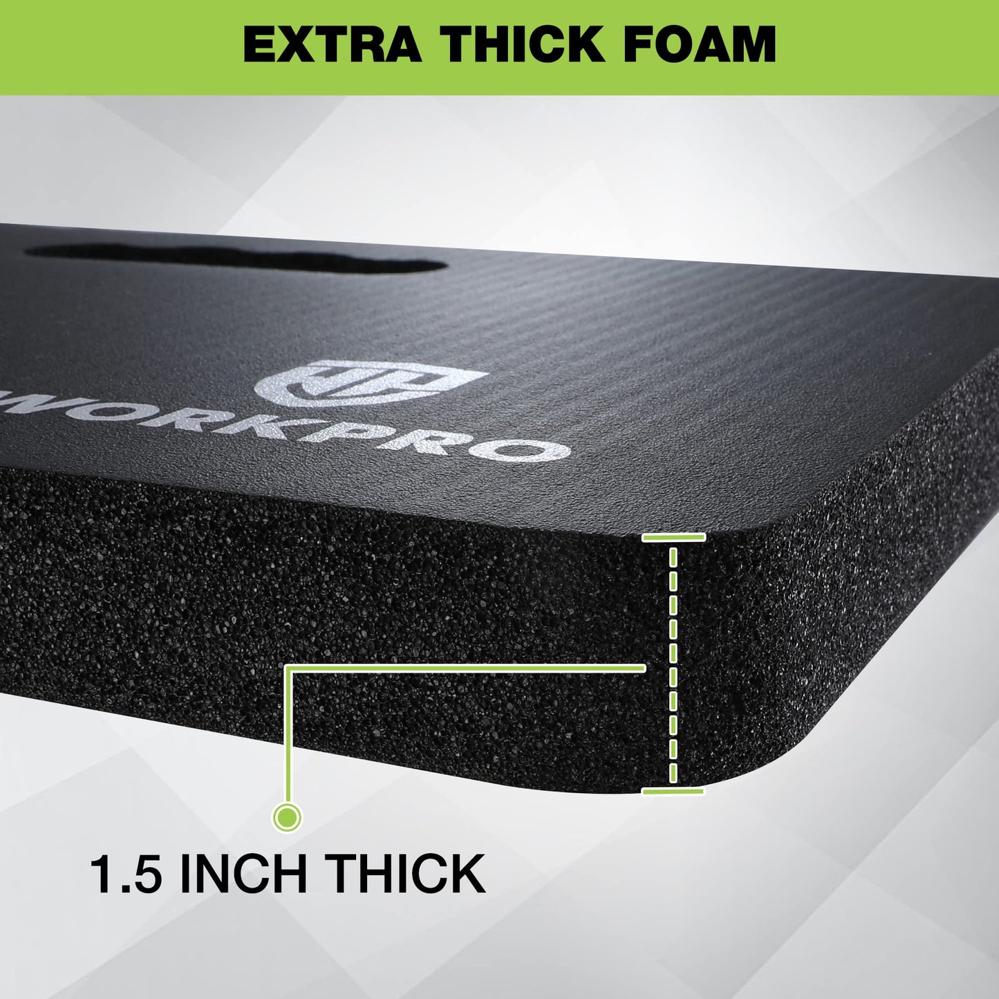WORKPRO Extra Thick Kneeling Pad, 2-Pack