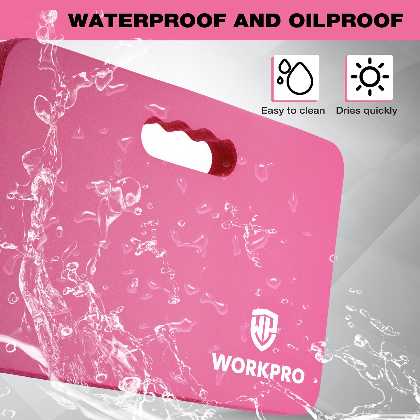 WORKPRO Extra Thick Kneeling Pad, 2-Pack