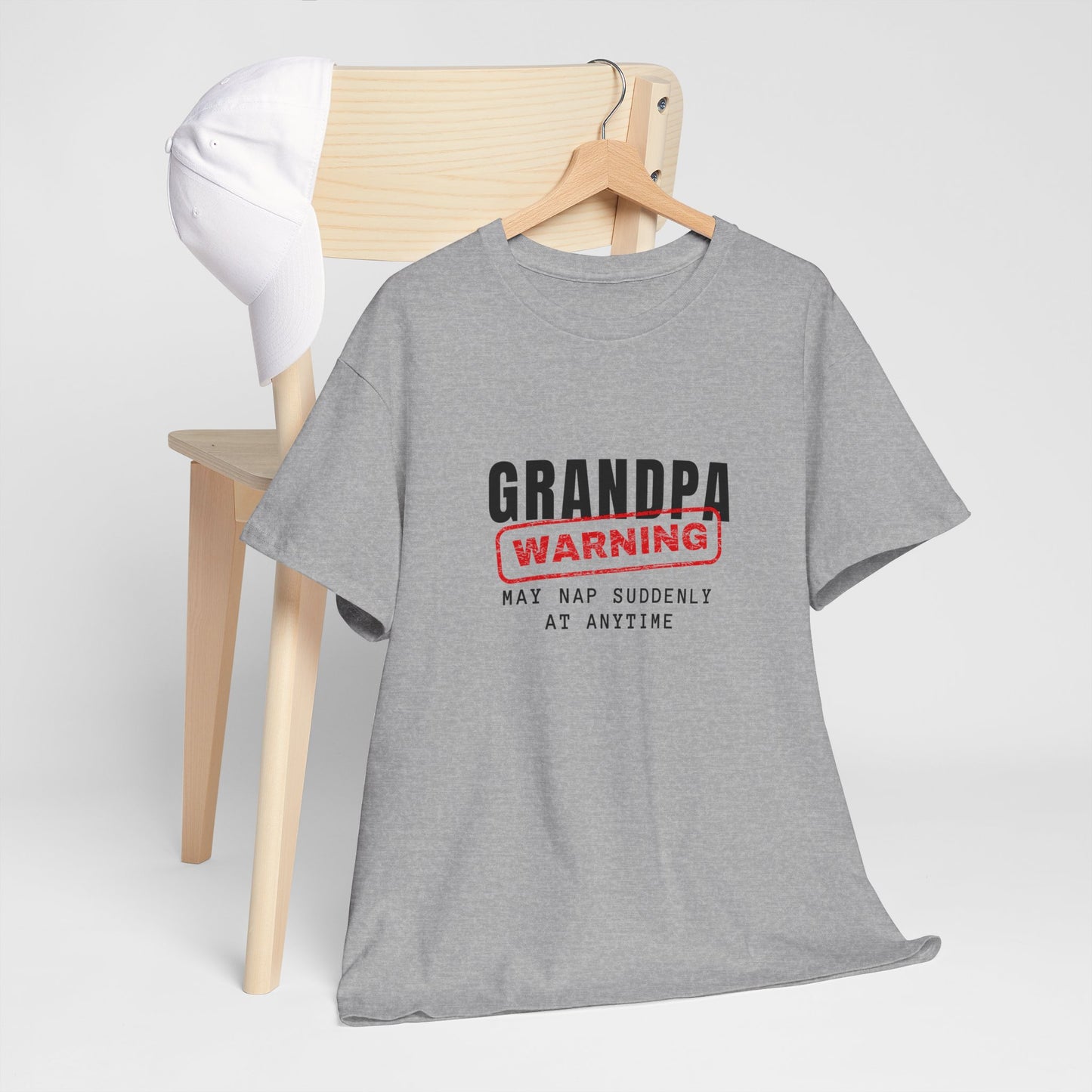 Grandpa Warning May Nap Suddenly At Anytime