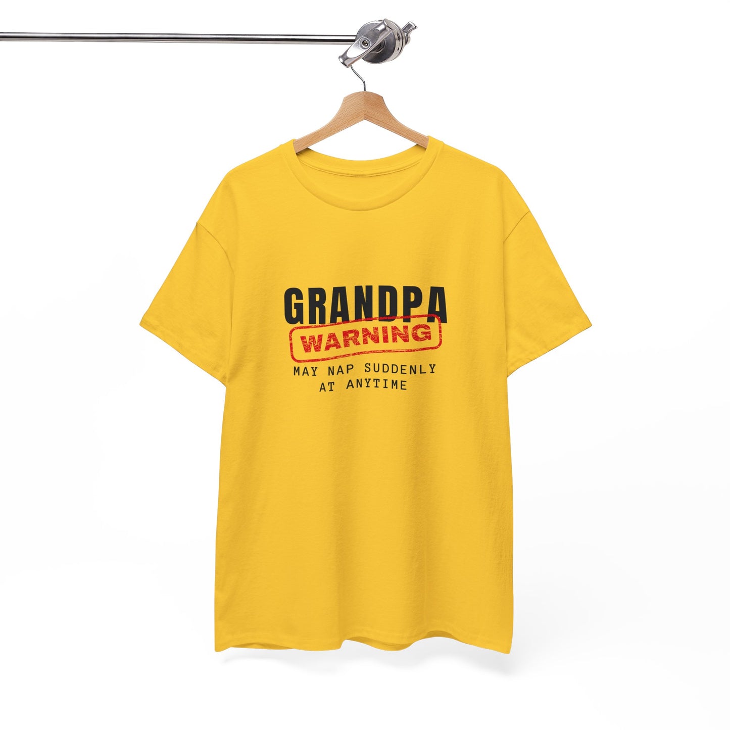 Grandpa Warning May Nap Suddenly At Anytime