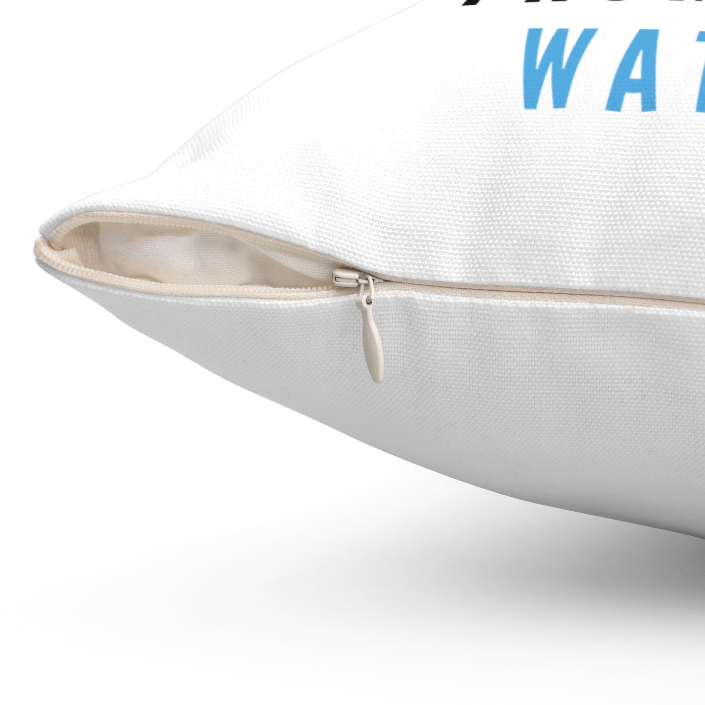 Square Pillow: Retired, But Never From The Water