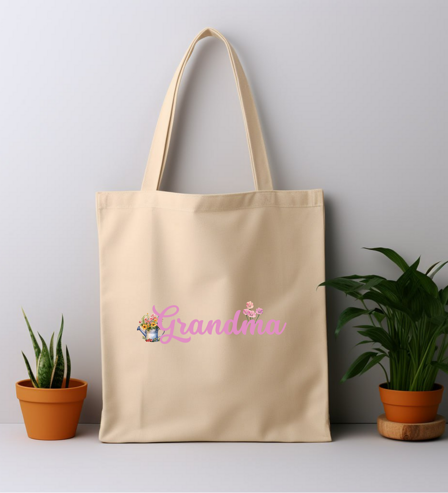 Cotton Tote Bag: Grandma