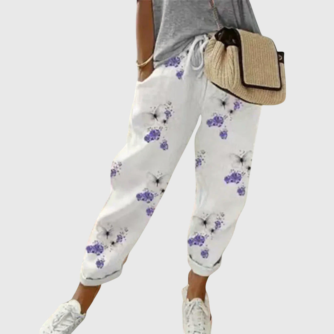 Elowen | Comfortable Linen Trousers