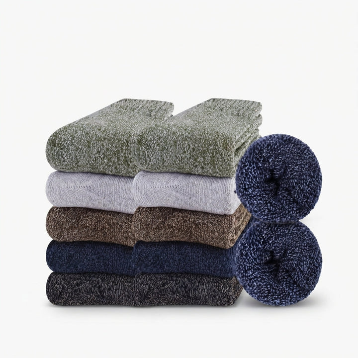 Royal | Cosy Thick Fleece-Lined Winter Socks