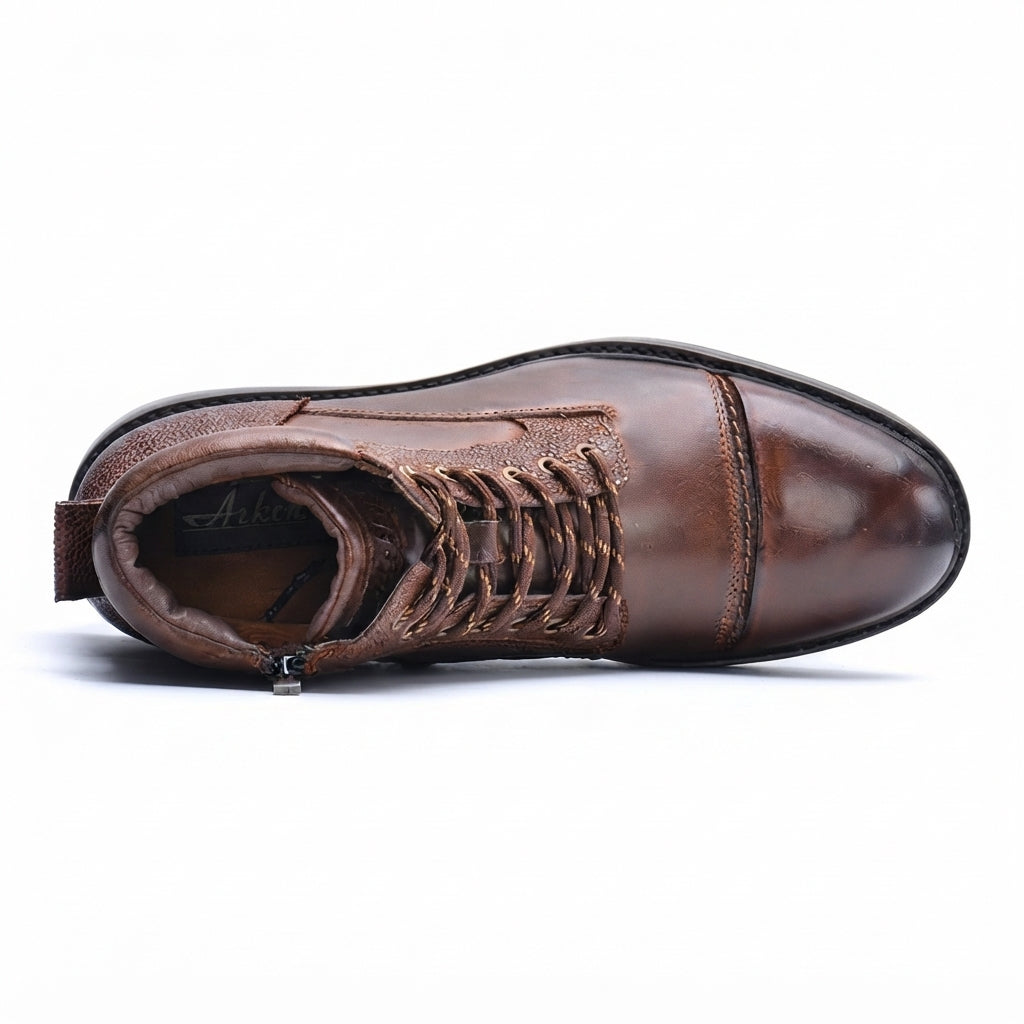Jenson | Men's Casual Outdoor Leather Combat Boots