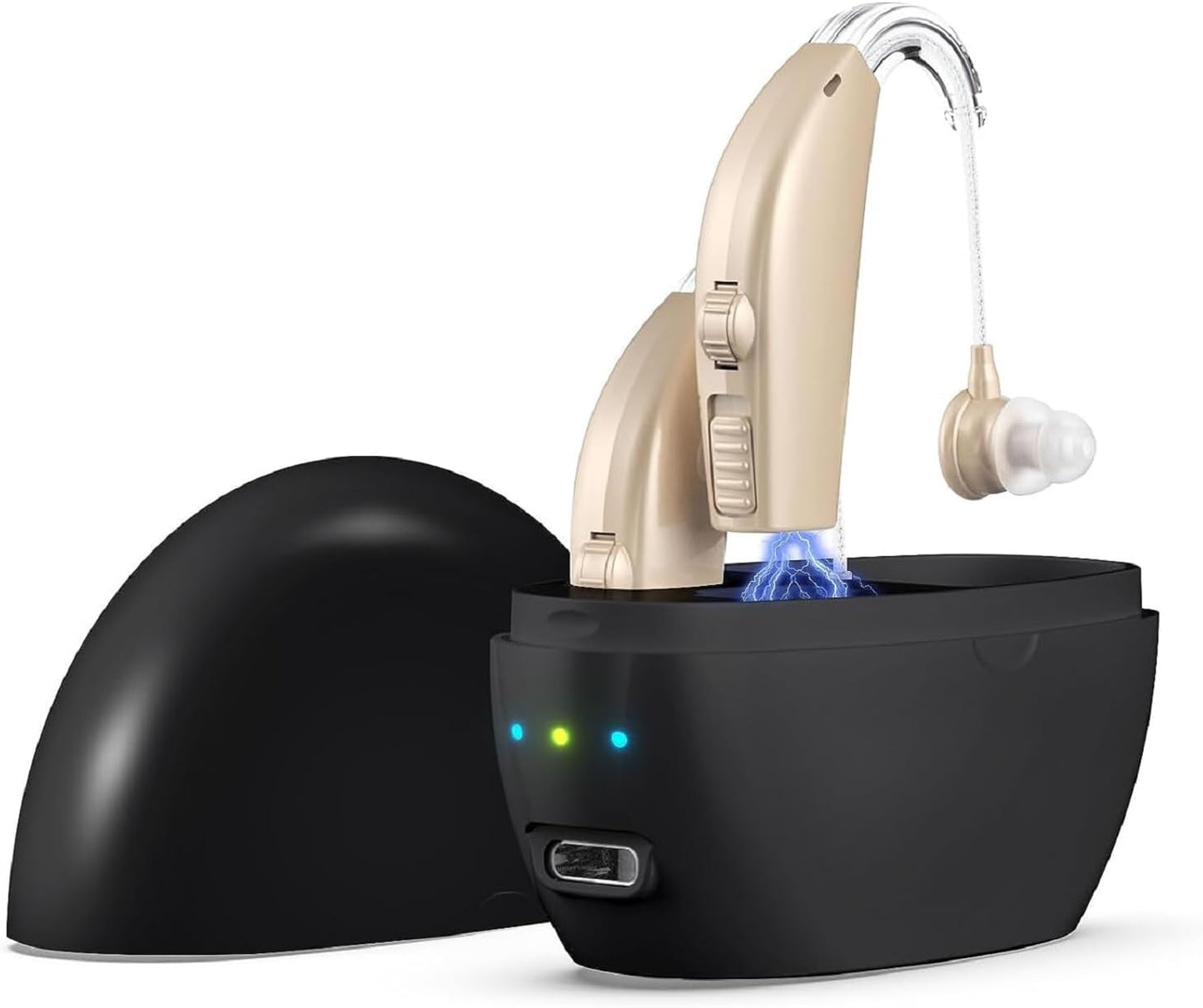 Kullre Hearing Aids, Hearing Aids for Seniors with Noise Cancelling and Volume Control