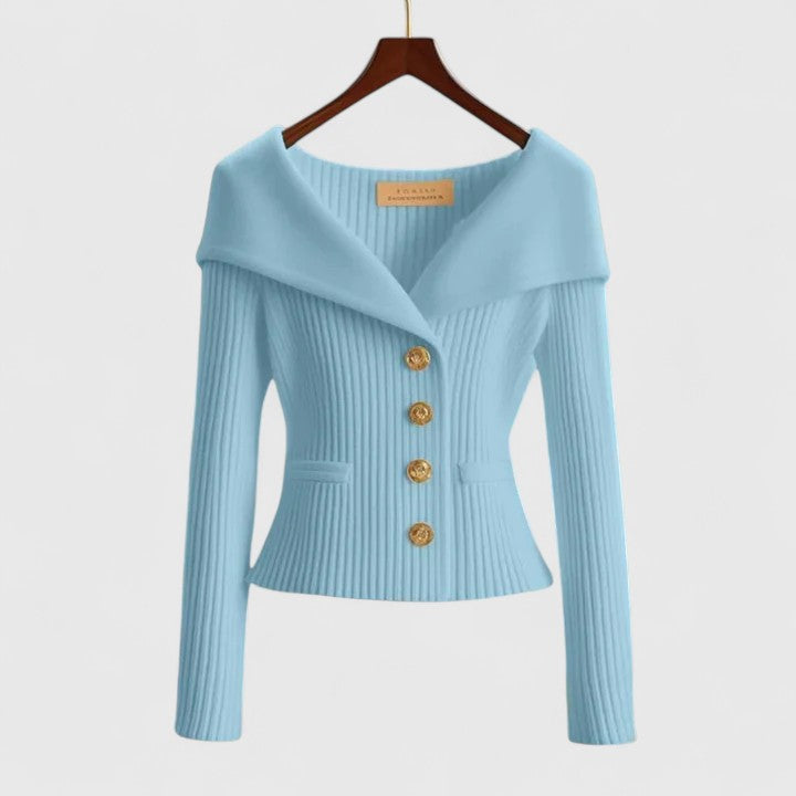 Clariza | Women's Elegant Knit Cardigan