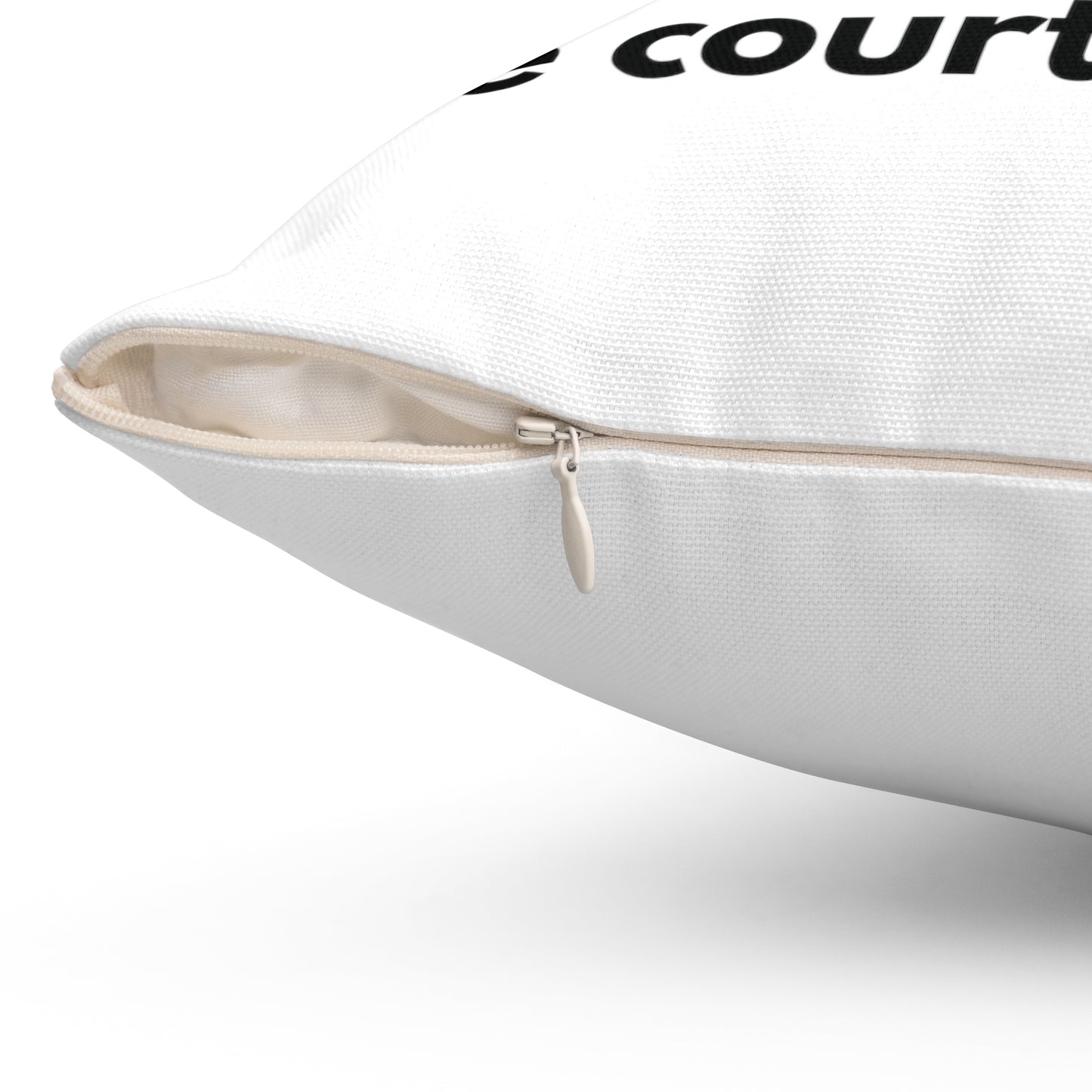 Square Pillow: I May Be A Senior, But I Can Still Ace It On The Court