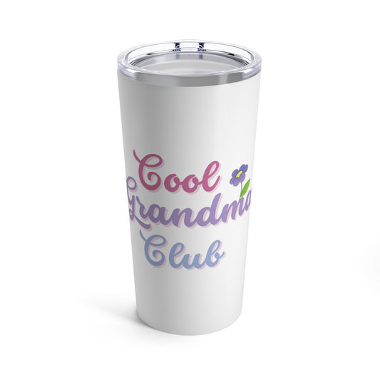 Tumbler 20oz: Cool Grandma's Club