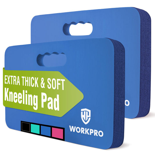 WORKPRO Extra Thick Kneeling Pad, 2-Pack