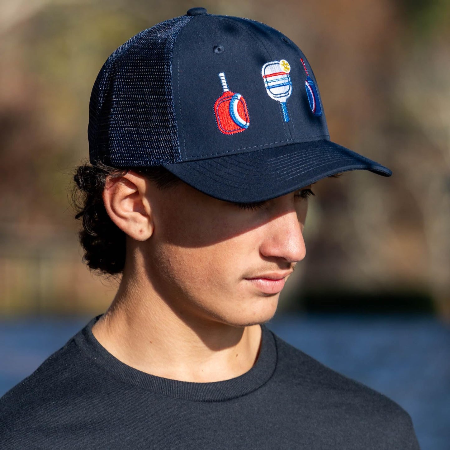 ChalkTalkSPORTS Pickleball Rope & Trucker Hats | Pickleball Snapback Caps