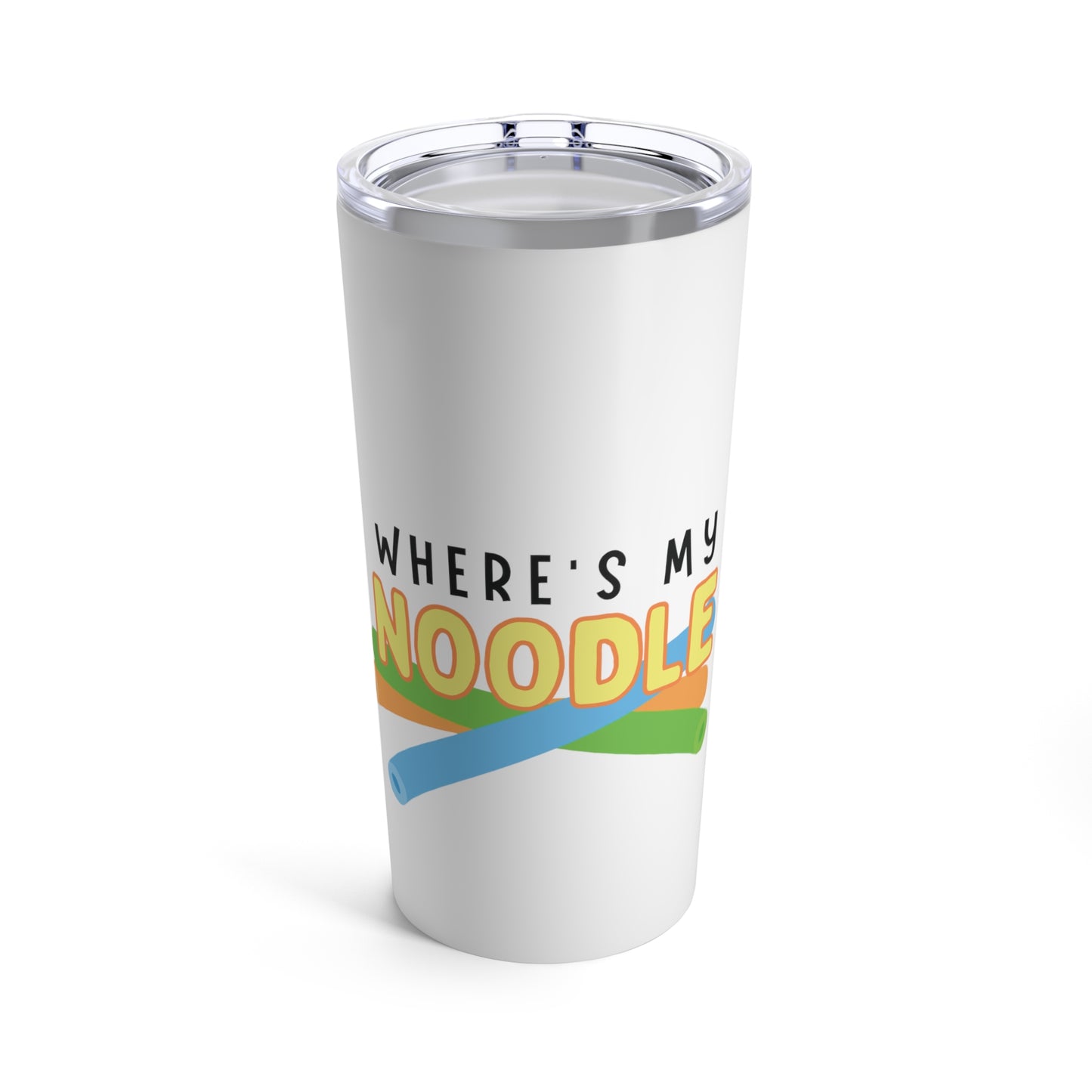 Tumbler 20oz: Where's My Noodle