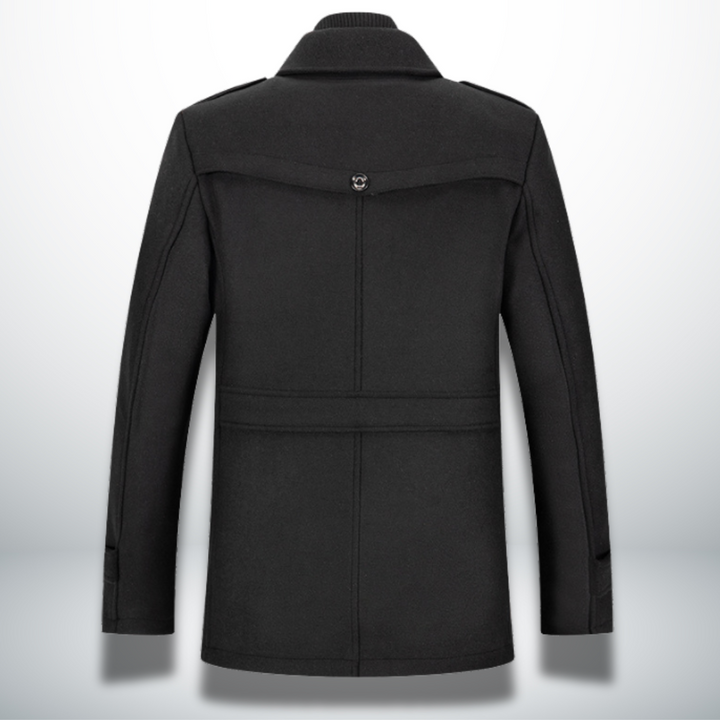 Charles | Men’s smart-casual coat with button fastening