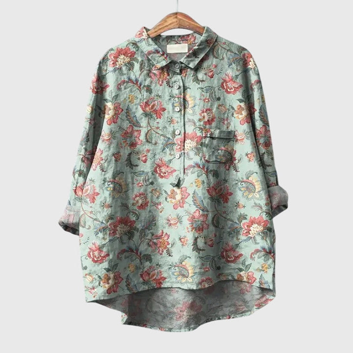 Elly | Elegant Floral Blouse