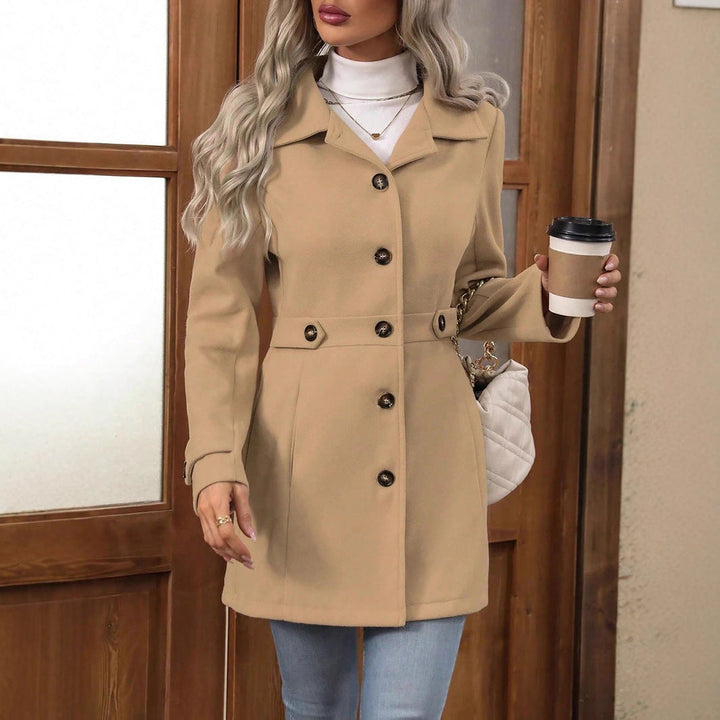 Jaelynn | Women's Tailored Trench Coat with Belt