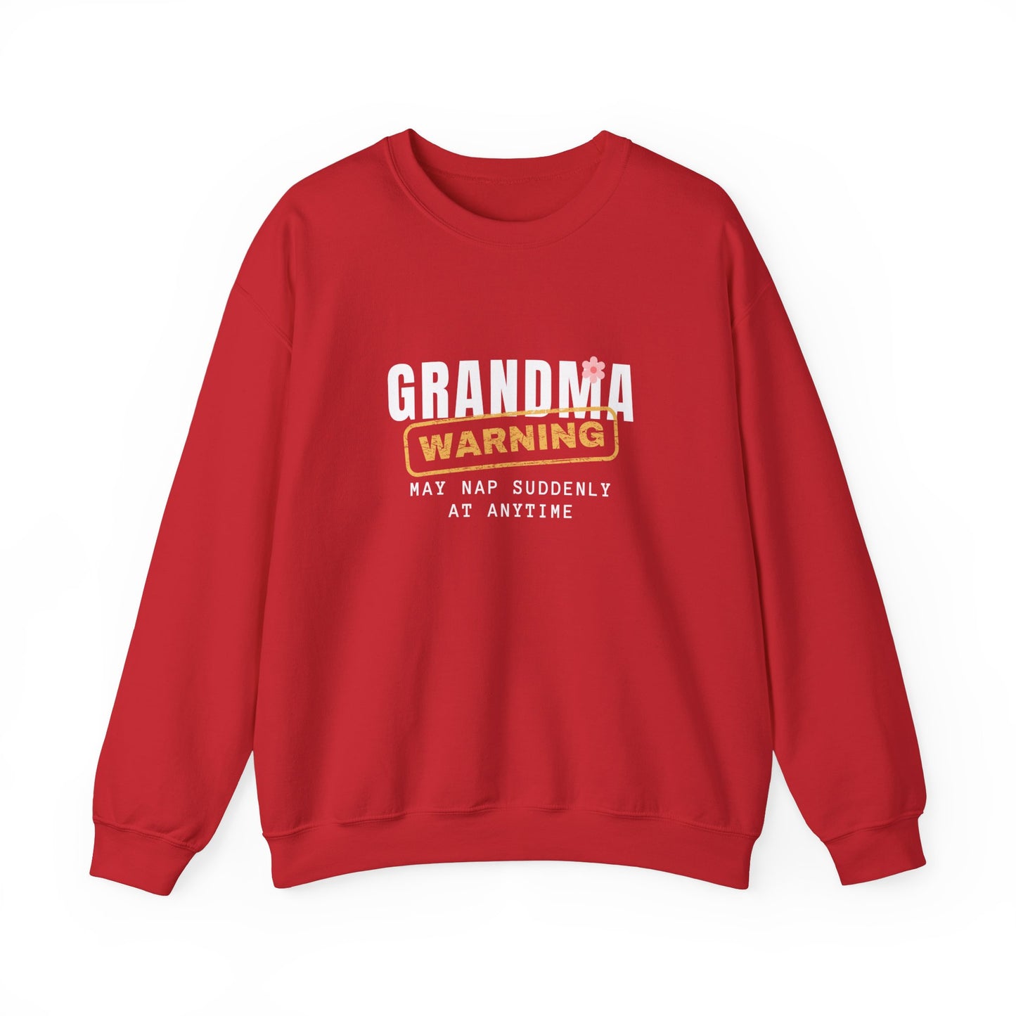 Crewneck: Grandpa Warning May Nap Suddenly At Anytime