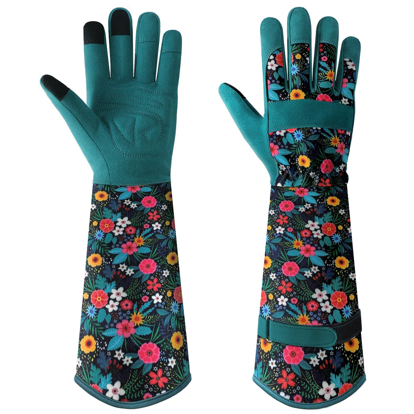Gardening Gloves for Women, Breathable leather Garden Gloves with Grip