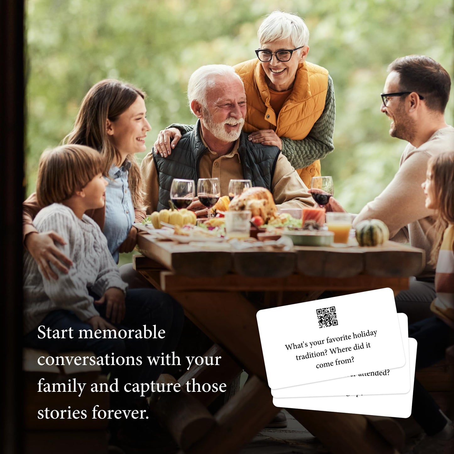 Storied Family Tree Kit – Genealogy & Ancestry Set with Keepsake Book, Conversation Cards & 12-Month Plus + StoriedBook™ Subscription