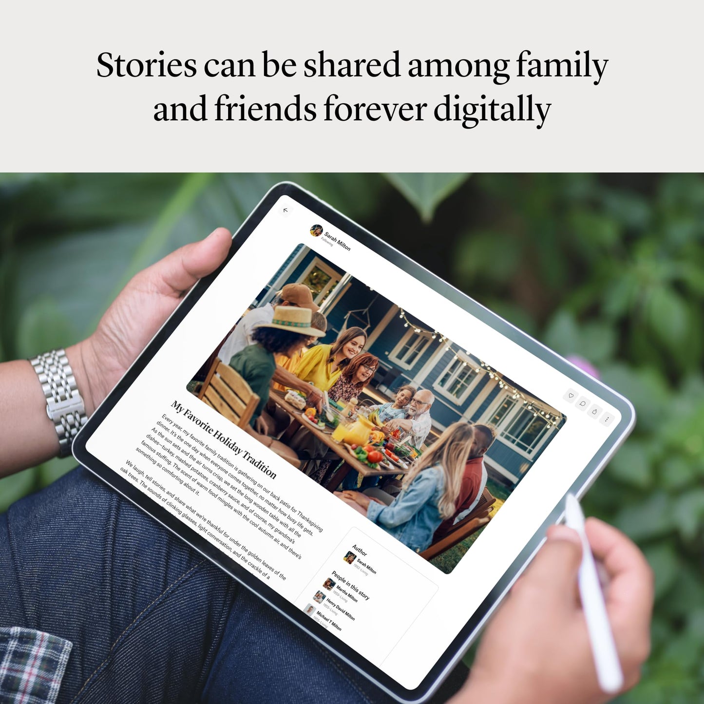 Storied Family Tree Kit – Genealogy & Ancestry Set with Keepsake Book, Conversation Cards & 12-Month Plus + StoriedBook™ Subscription