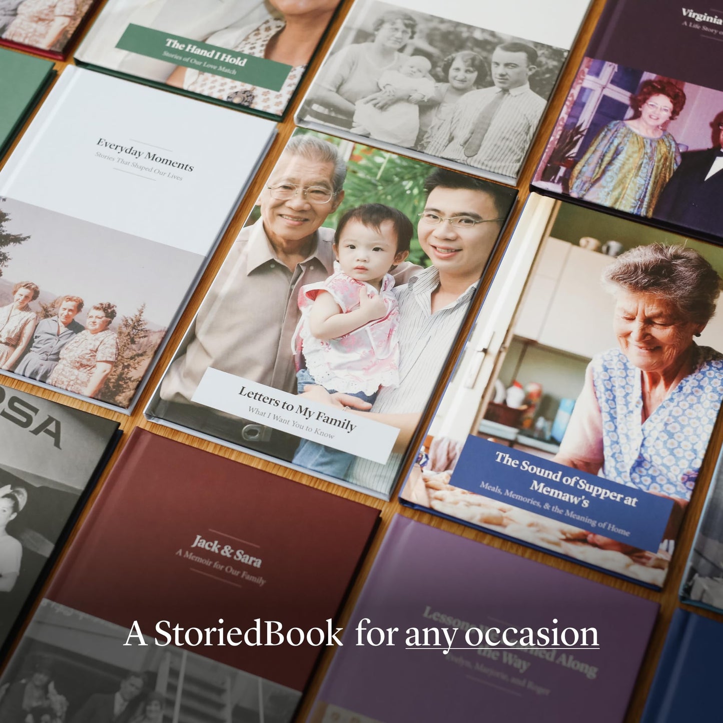 Storied Family Tree Kit – Genealogy & Ancestry Set with Keepsake Book, Conversation Cards & 12-Month Plus + StoriedBook™ Subscription